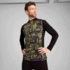 Camiseta prepartido con cremallera de un cuarto del Borussia Dortmund para hombre
