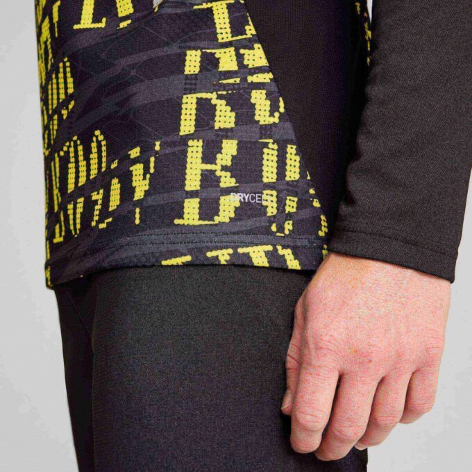 Camiseta prepartido con cremallera de un cuarto del Borussia Dortmund para hombre
