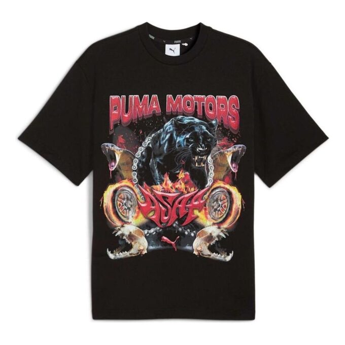 Camiseta PUMA x A$AP ROCKY Motors “Negra”