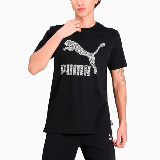 Camiseta PUMA x Mr Doodle “Negro y blanco”