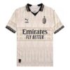 Camiseta PUMA x Pleasures del AC Milan 2023/24, versión ligera, “Beige Negro”