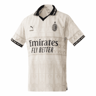 Camiseta PUMA x Pleasures x AC Milan 23/24 “Beige Negro”