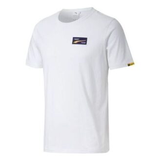 Camiseta PUMA x Randomevent “Blanca, negra y amarilla”