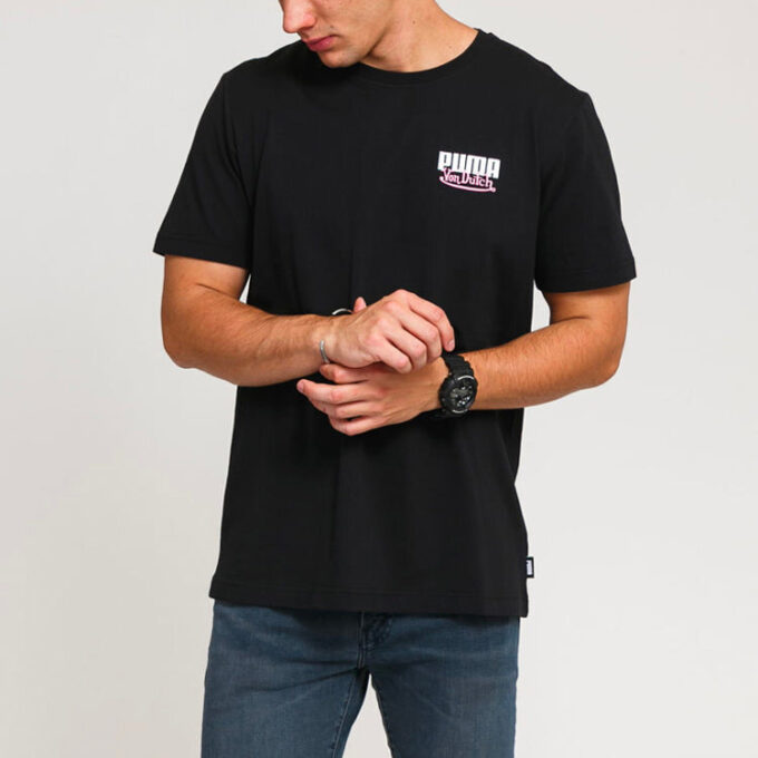 Camiseta PUMA x Von Dutch “Negro, Blanco y Rosa”