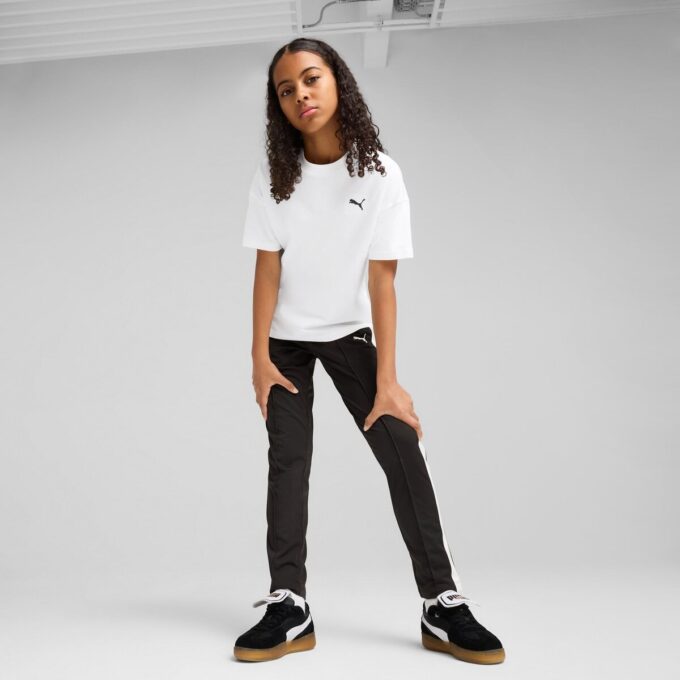 Camiseta relajada para niños grandes con elementos esenciales de armario Camiseta relajada para niños grandes con elementos esenciales de armario