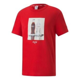 Camiseta relajada PUMA x Coca Cola “Roja”
