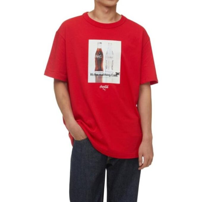 Camiseta relajada PUMA x Coca Cola “Roja”