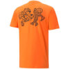 CAMISETA RELAJADA PUMA x Mr Doodle con estampado de manga corta en naranja llama