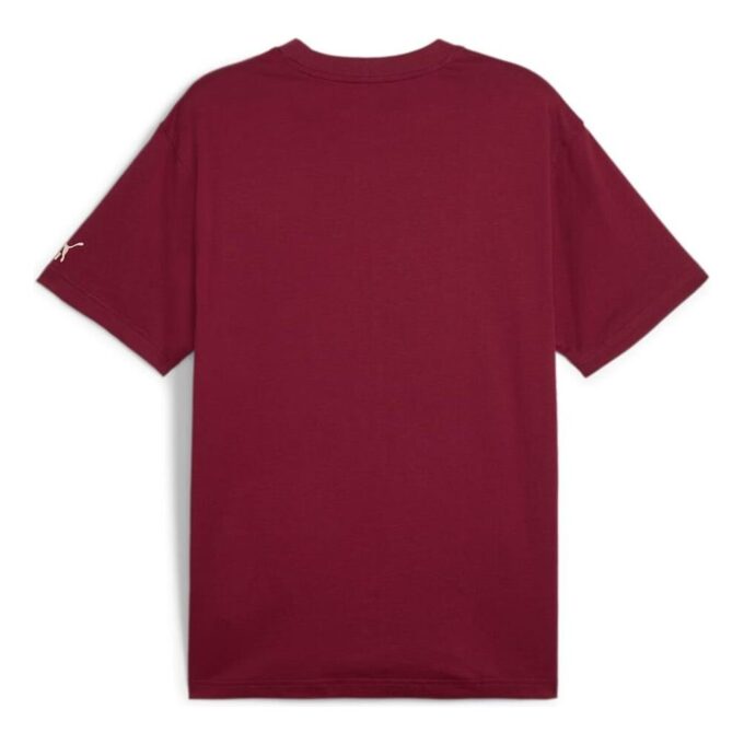 Camiseta roja del equipo para la afición para hombre