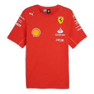 Camiseta roja del equipo Scuderia Ferrari