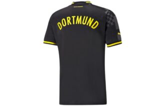 Camiseta réplica del Borussia Dortmund de visitante 22/23 “Negro, Amarillo y Blanco”
