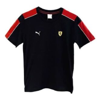 Camiseta Scuderia Ferrari Race T7 “Negro, Blanco y Rojo”