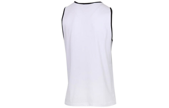 Camiseta sin mangas con el logotipo clásico “Blanca y negra”