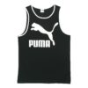 Camiseta sin mangas con el logotipo clásico en blanco y negro