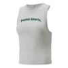 Camiseta sin mangas con el logotipo del equipo (WMNS) en gris