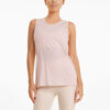Camiseta sin mangas de entrenamiento Studio Burnout (mujeres) “Rosa”
