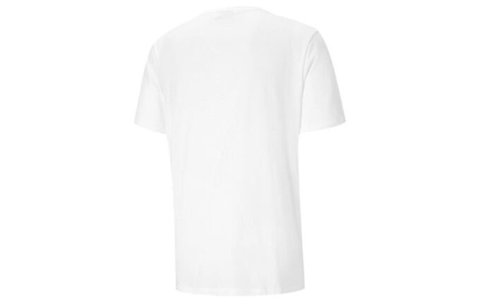 Camiseta unisex con cuello redondo y bordado blanco de PUMA x Maison Kitsune