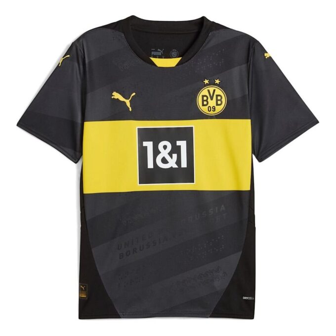 Camiseta visitante del Borussia Dortmund 2024/25 “Negro Amarillo”