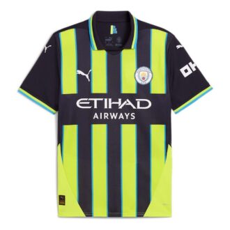 Camiseta visitante del Manchester City 24/25 “Azul Amarillo”
