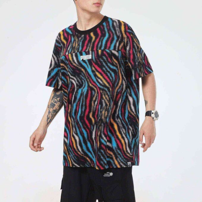 Camiseta Wild Pack AOP “Negra”