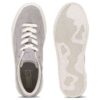 Capri Royale Suede “Gris claro y blanco”