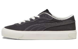 Capri Royale Suede “Gris oscuro y blanco”