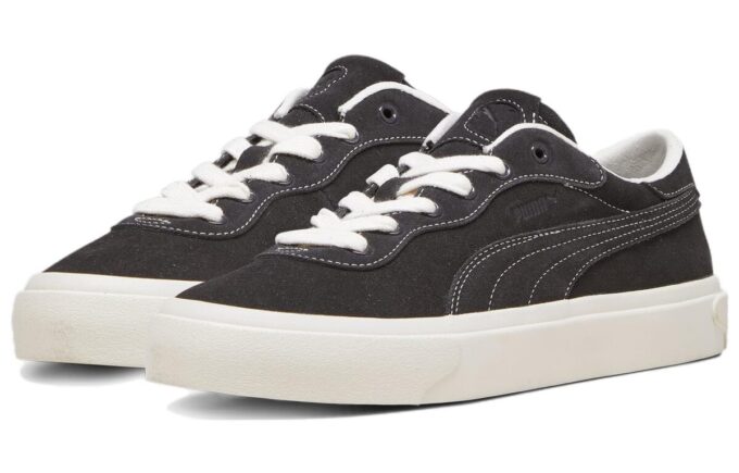 Capri Royale Suede “Gris oscuro y blanco”