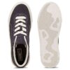 Capri Royale Suede “Gris oscuro y blanco”