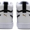 Caven 2.0 Mid “Blanco y negro”