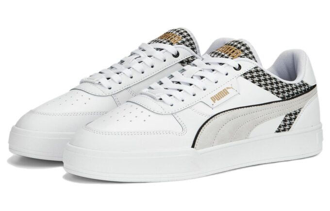 Caven Dime Pata de Gallo “Blanco Negro Oro”