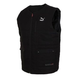 Chaleco acolchado Interstellar Casual Stay Warm Negro