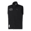 Chaleco de golf PGW Monster Stretch Down con cremallera completa, color negro