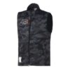Chaleco de golf PGW Monster Stretch Down con cremallera completa, color negro