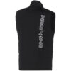 Chaleco de golf PGW Monster Stretch Down con cremallera completa, color negro