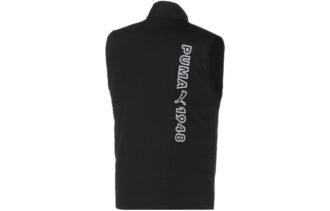 Chaleco de golf PGW Monster Stretch Down con cremallera completa, color negro