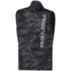 Chaleco de golf PGW Monster Stretch Down con cremallera completa, color negro