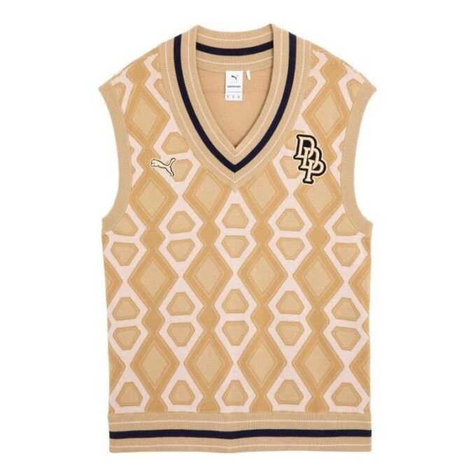 Chaleco de punto PUMA x Dapper Dan Ginger Root “Naranja”