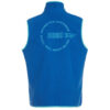 Chaleco polar XTG Trail con bolsillo y cremallera completa “Azul Naranja”