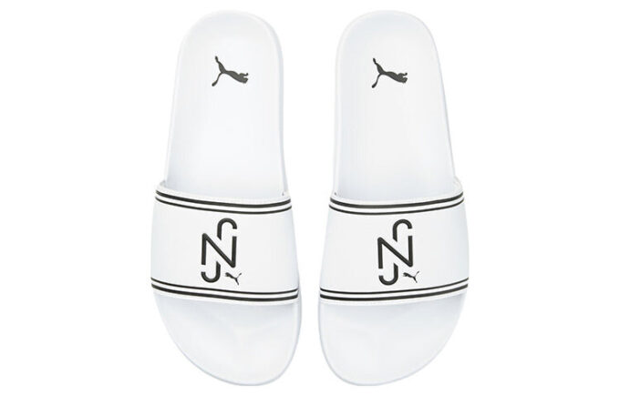Chanclas Neymar Jr. x Leadcat 2.0 “Blanco y negro”