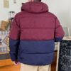Chaqueta acolchada con bloques de color “Roja”