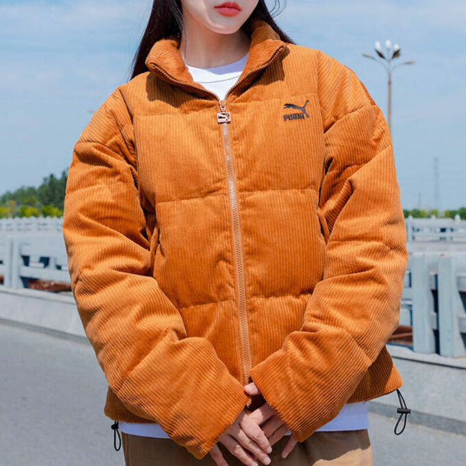 Chaqueta acolchada de invierno Classics Oversize Short Polyball “Marrón”
