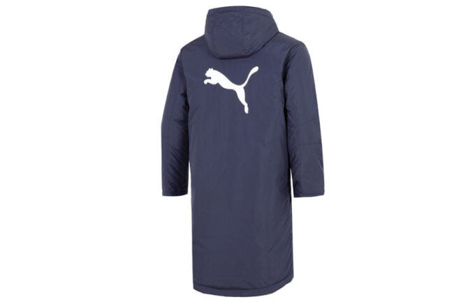 Chaqueta acolchada de plumas “azul marino”