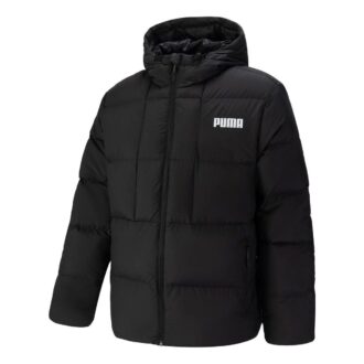 Chaqueta acolchada de plumas “negra”