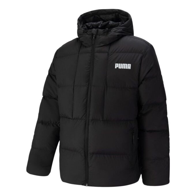 Chaqueta acolchada de plumas “negra”