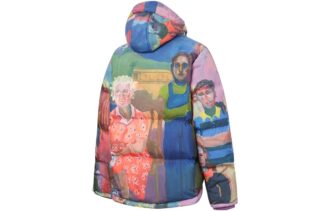 Chaqueta acolchada estampada PUMA x Kidsuper Studio “Azul, rojo, verde y morado”