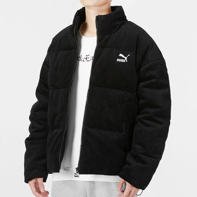 Chaqueta acolchada extragrande clásica “negra”