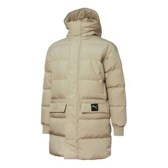 Chaqueta acolchada protectora de plumón “Beige”