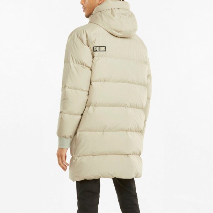 Chaqueta acolchada protectora de plumón “Beige”