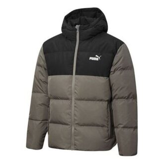Chaqueta acolchada “Verde oliva y negro”