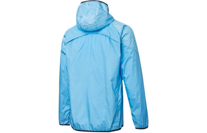 Chaqueta azul de prepartido del Manchester City